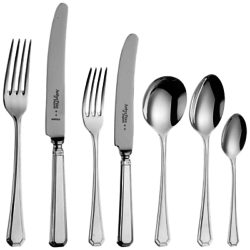 Arthur Price Grecian Cutlery Set, 44 Piece